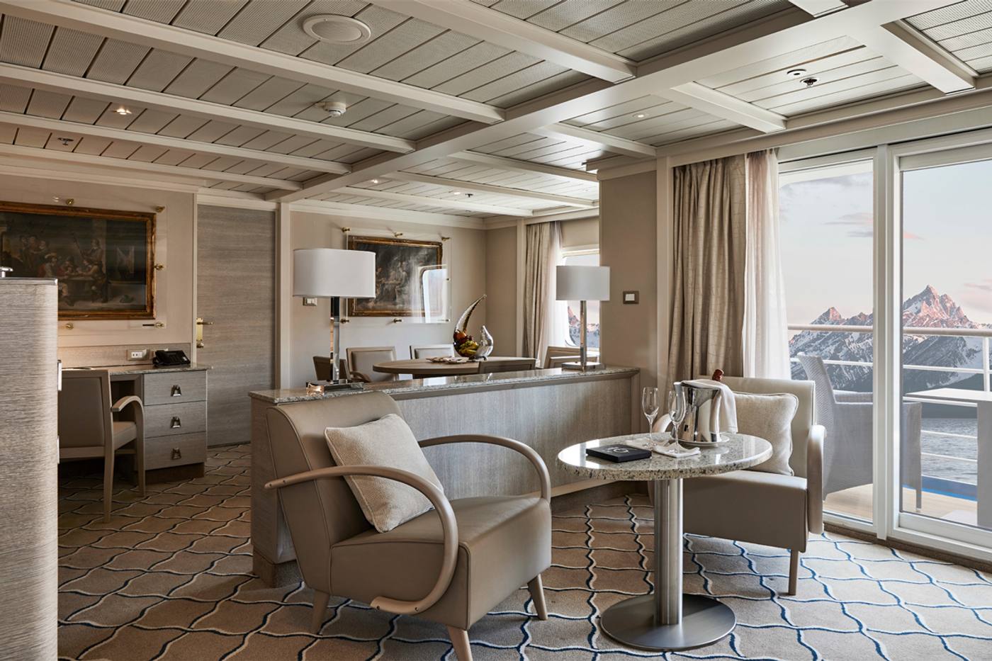 On board Silver Cloud