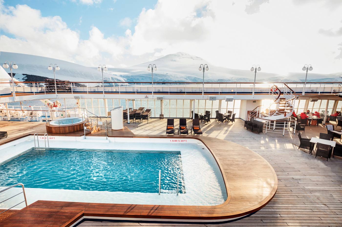 On board Silver Cloud