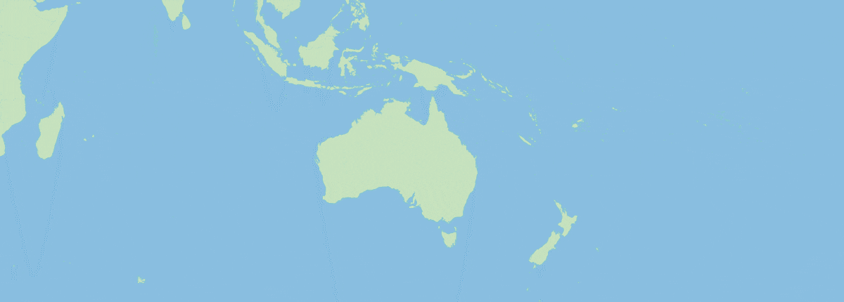Route map: Singapore, Lombok, Darwin, Cairns, Airlie Beach, Sydney