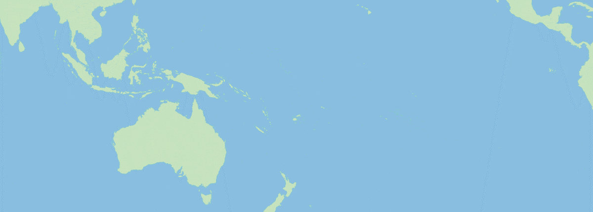 Route map: Honolulu, Moorea, Papeete, Raiatea, Tauranga, Auckland, Bay of Islands, Sydney