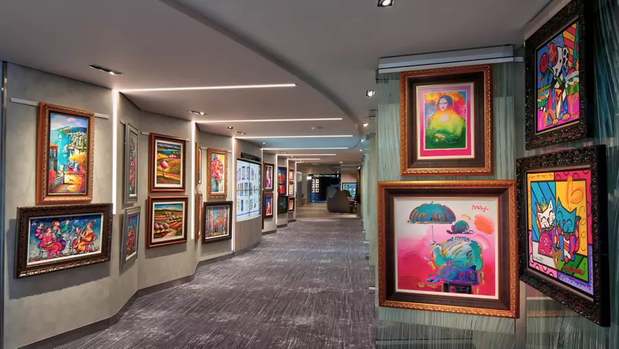 Art Gallery on Celebrity Solstice