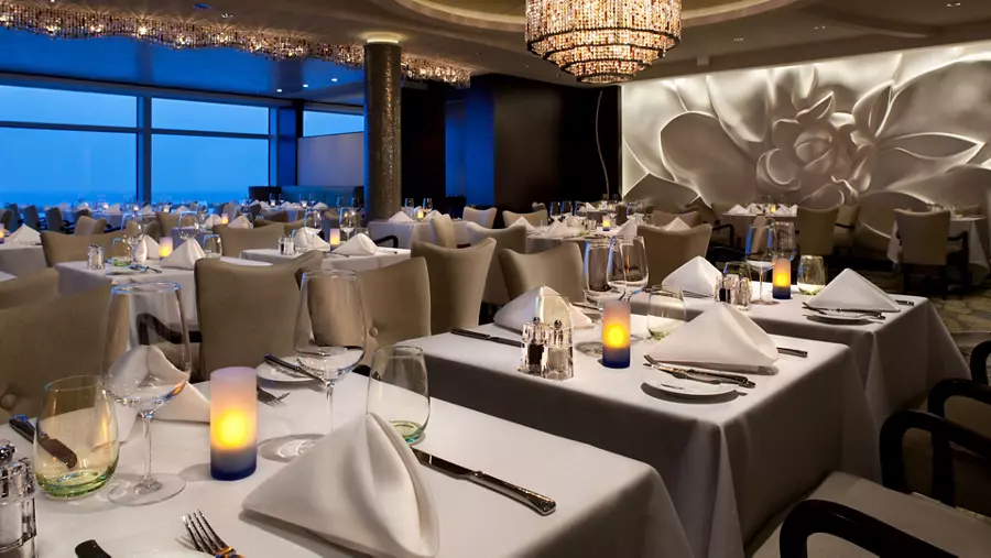 Blu Restaurant on Celebrity Solstice