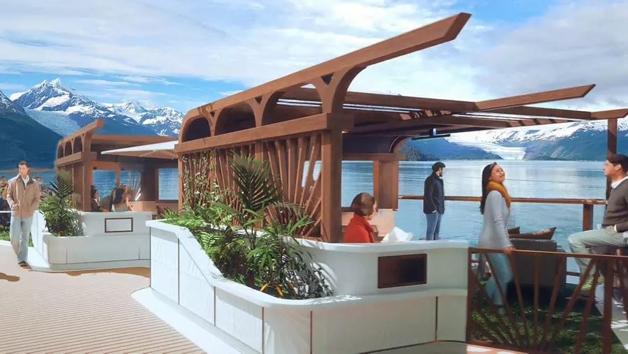 Sunset Park Cabanas on Celebrity Solstice