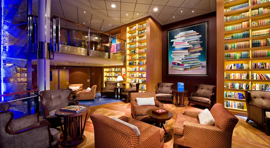 The Library on Celebrity Solstice