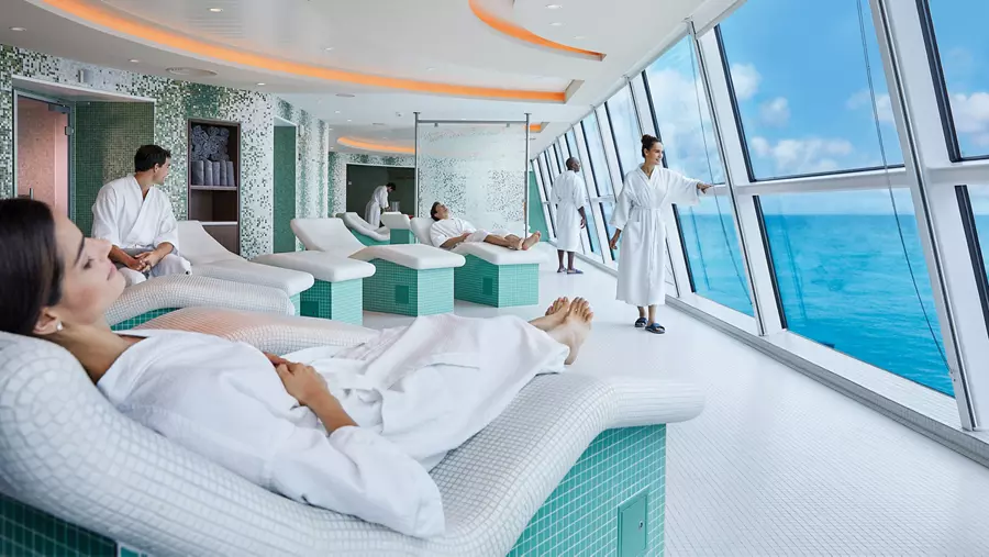 The Persian Garden on Celebrity Solstice