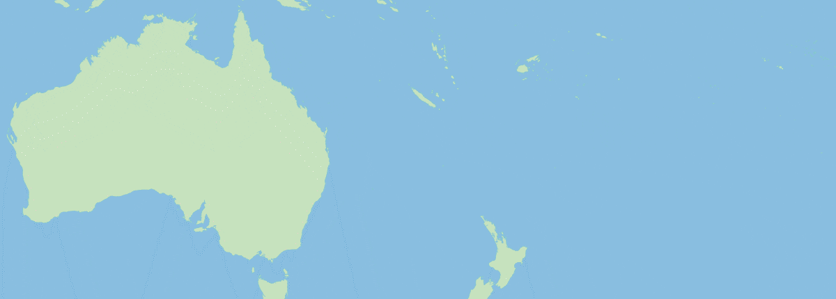 Route map: Sydney, Nouméa, Mystery Island, Luganville, Port Vila, Lifou, back to Sydney