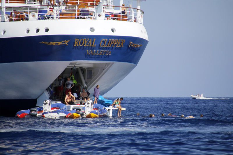 Free Watersports on Star Clippers