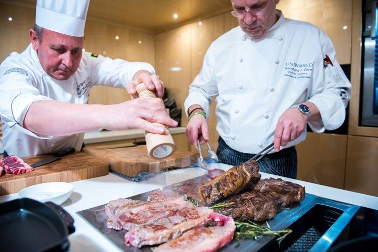 Max’s Steakhouse on Uniworld