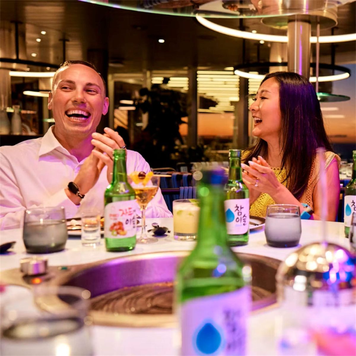 Dinner at Gunbae, the Korean barbecue restaurant