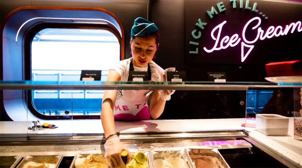 Lick Me Till… Ice Cream on Virgin Voyages