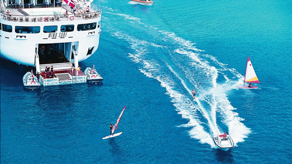 Marina Watersports Platform on Windstar Cruises